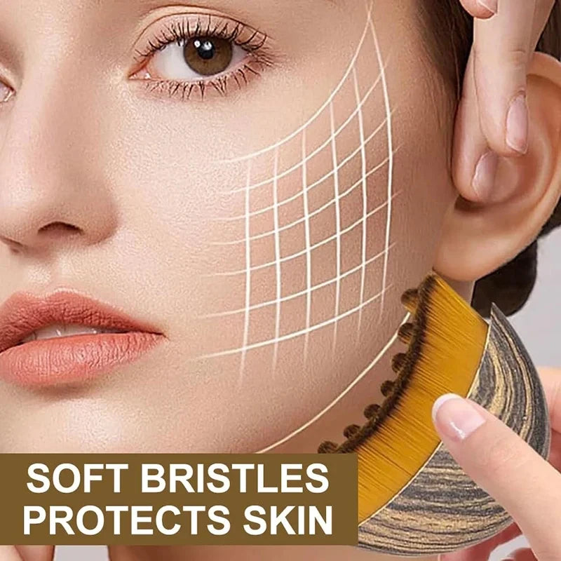 Lymphatic drainage Sculpting Face Brush